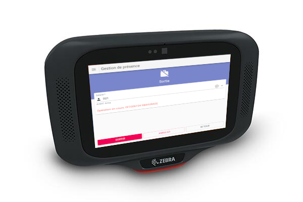 Gestion de présence scanner mural