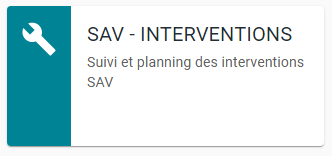 Module HERAKLES SAV - Interventions mobile