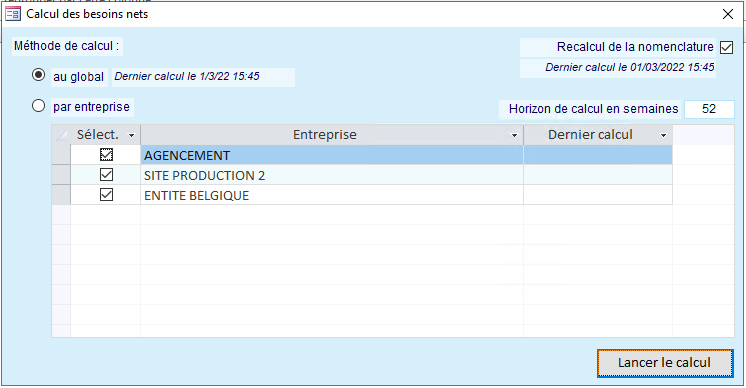 CBN multi-sociétés HERAKLES
