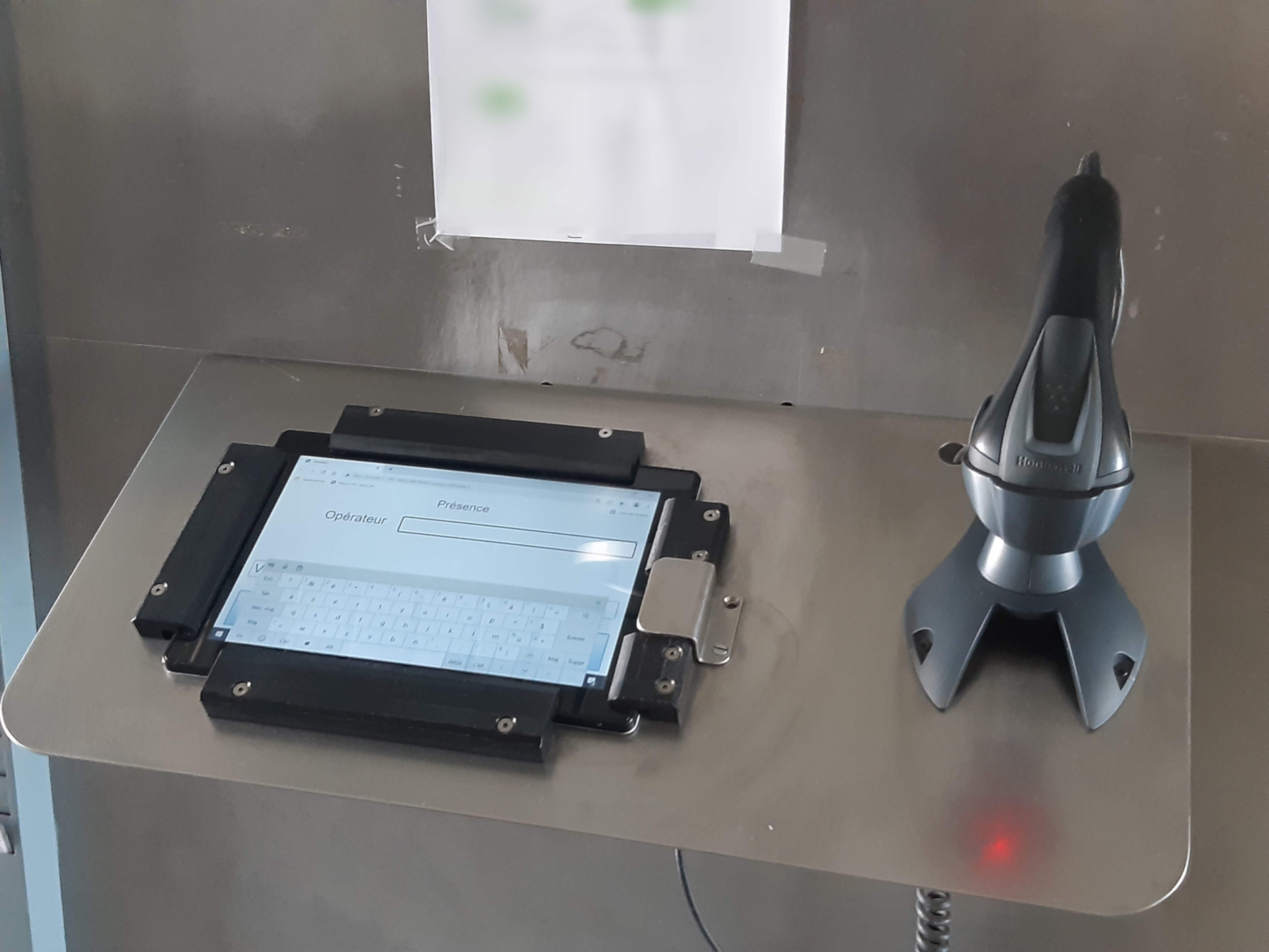 Badgeage de présence en atelier Badgeage de présence en atelier