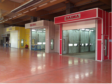 Cabines de peinture entreprise Agostinelli