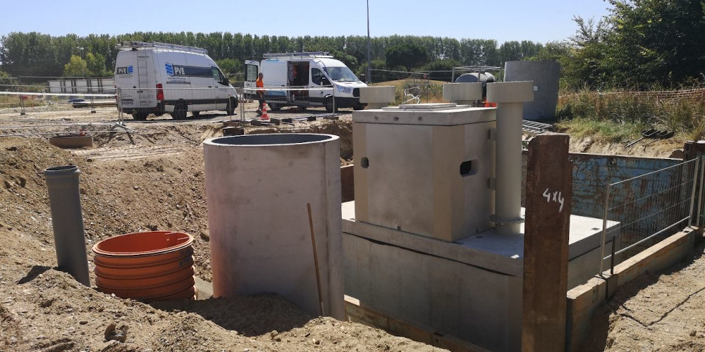 Chantier réalisé par l'entreprise PVE