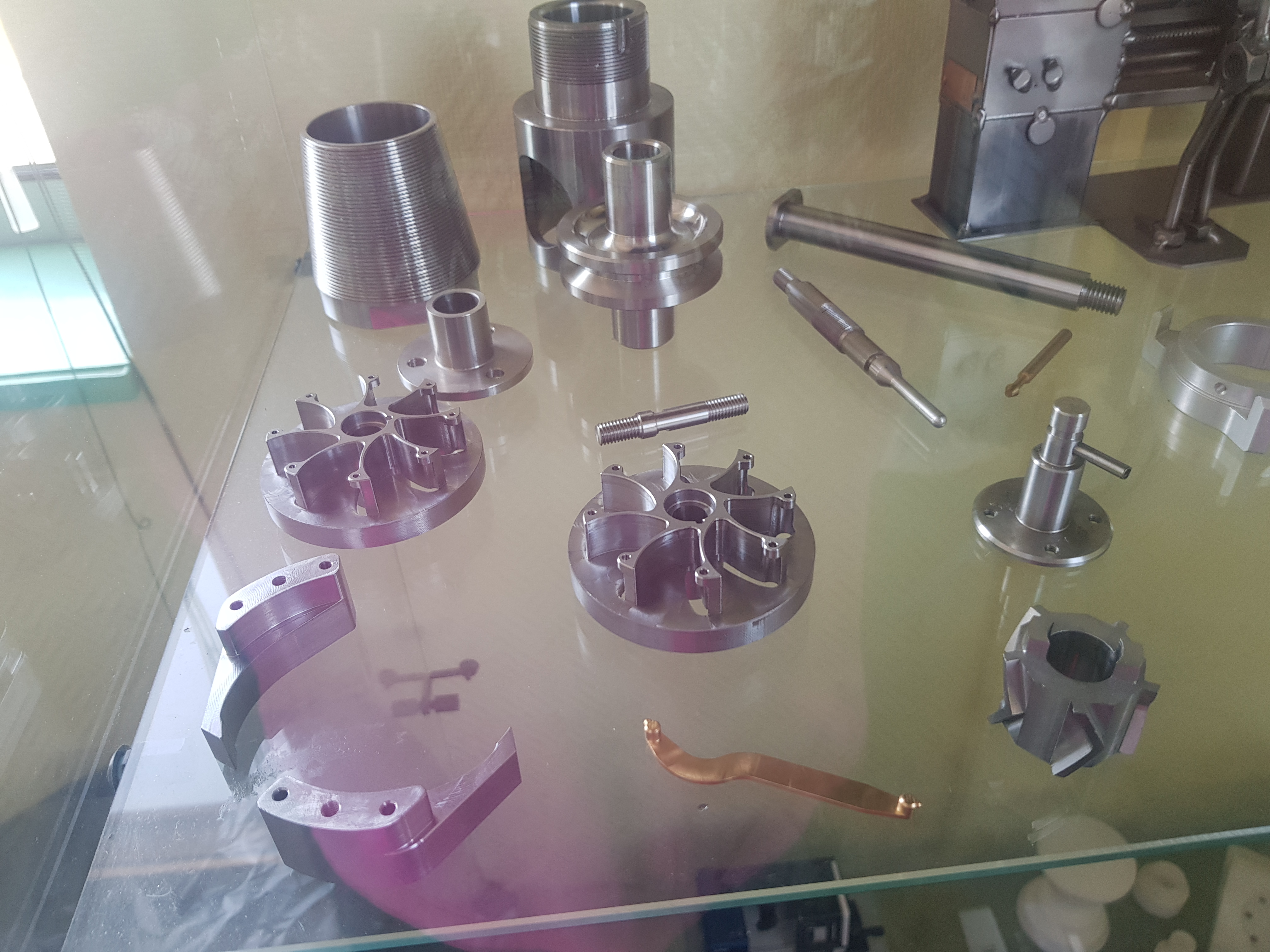 Pièces fabriquées par la société Mitard