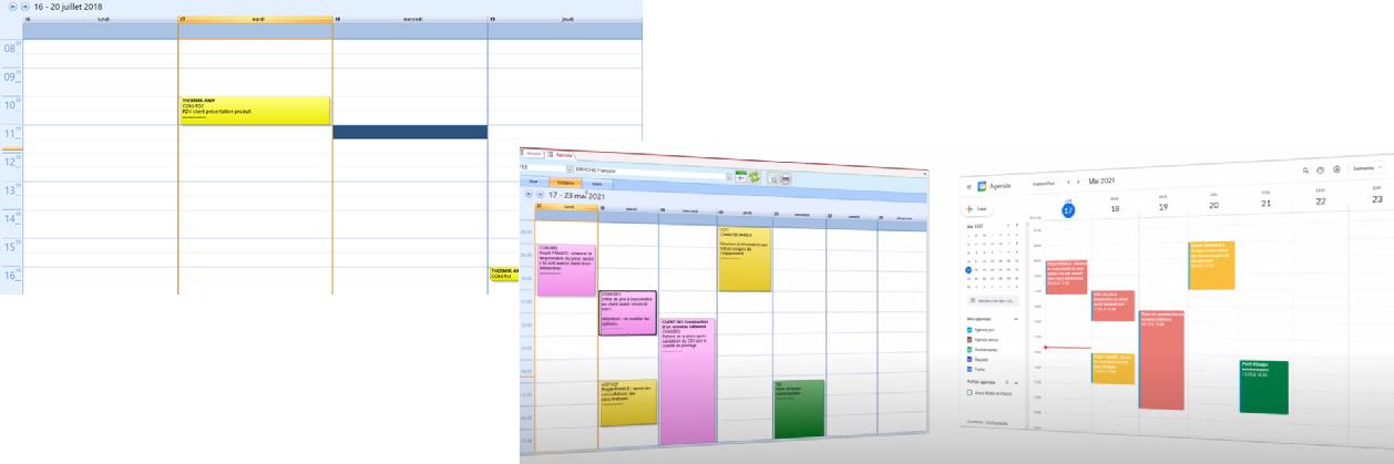 Synchronisation de l'agenda CRM HERAKLES avec un agenda Google