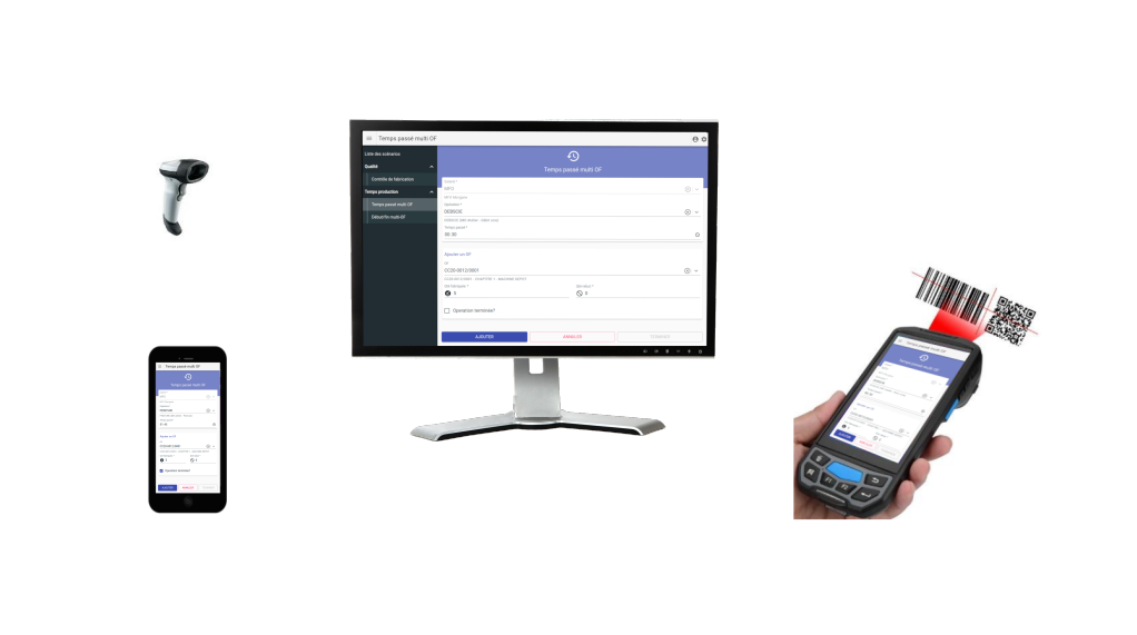 Appareils compatibles avec la solution de saisie multi-plateforme HERAKLES MOBILITE