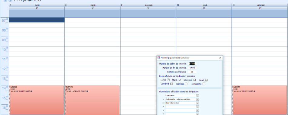 Planning d'intervention module SAV INTERVENTIONS - HERAKLES ERP GPAO Planning d'intervention module SAV INTERVENTIONS - HERAKLES ERP GPAO
