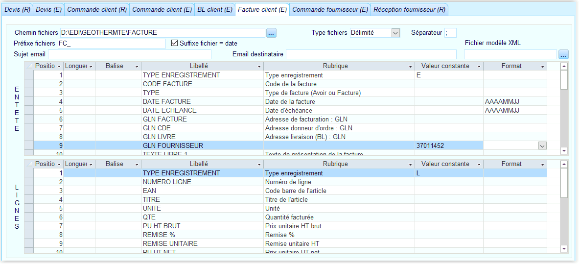L'EDI dans le logiciel ERP HERAKLES